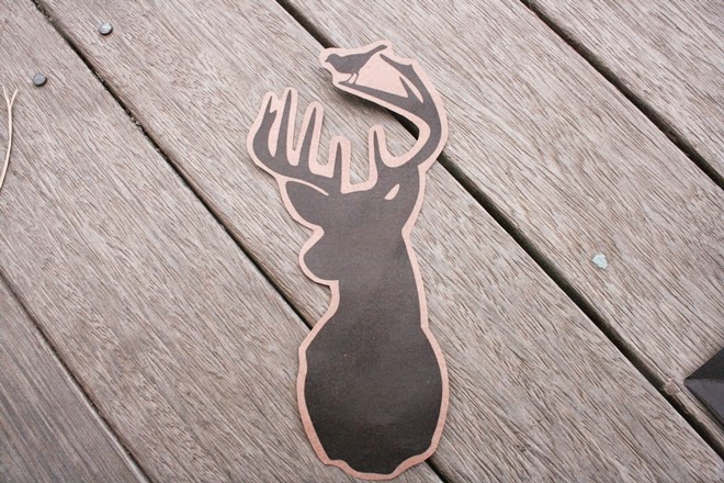 DIY Wall Art Using a Typo Brown Paper Bag | From L&P to English Tea Blog DIY Wall Art Using a Typo Brown Paper Bag | From L&P to English Tea Blog