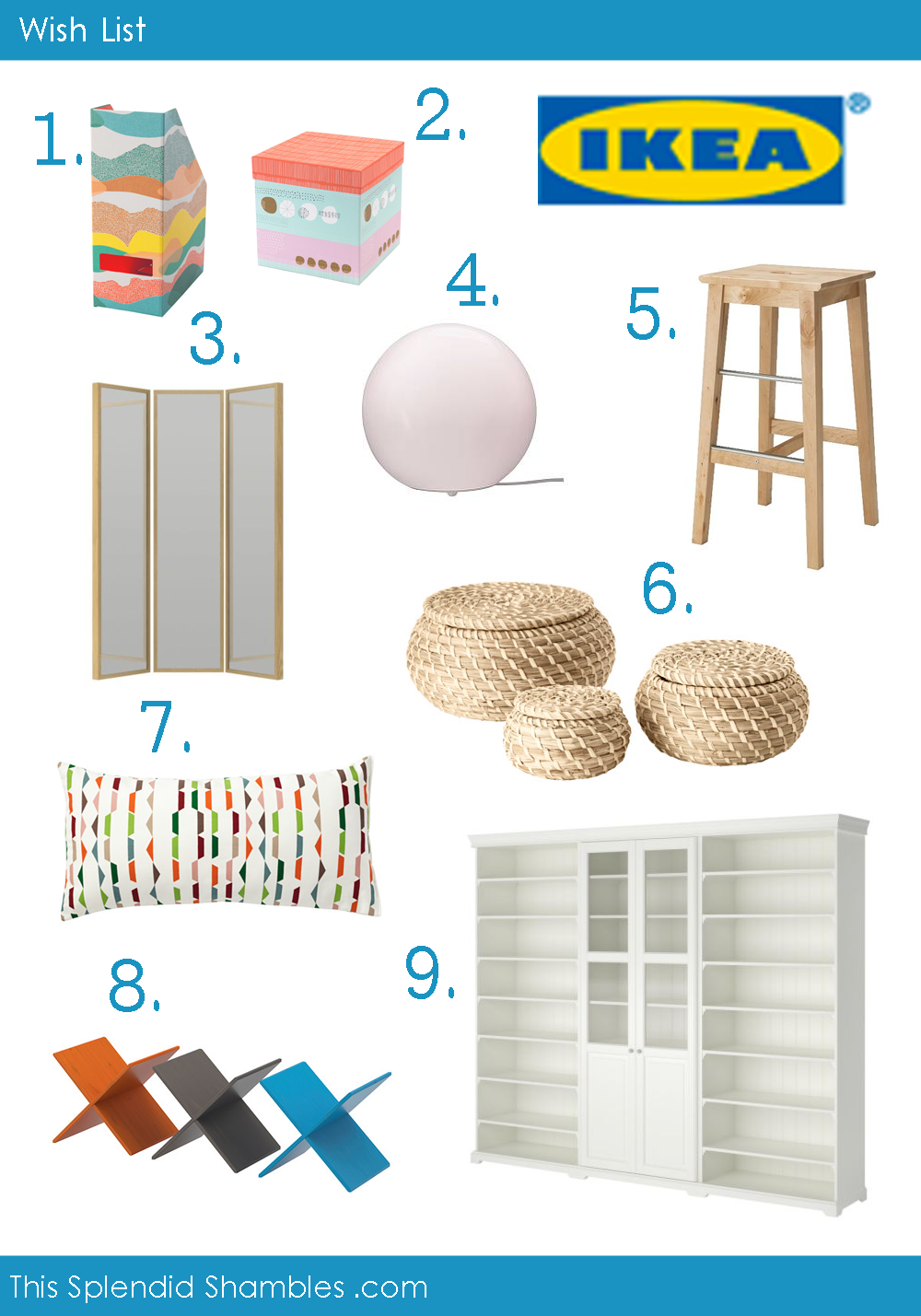 Ikea Wish List