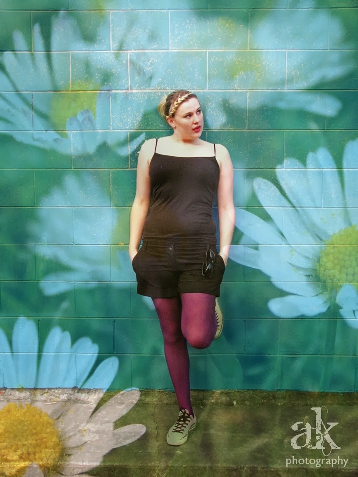 Overlaying Photographs daisy walls