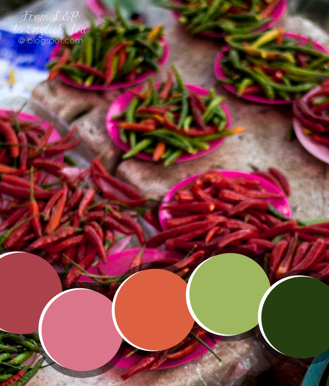 colour cluster chillies