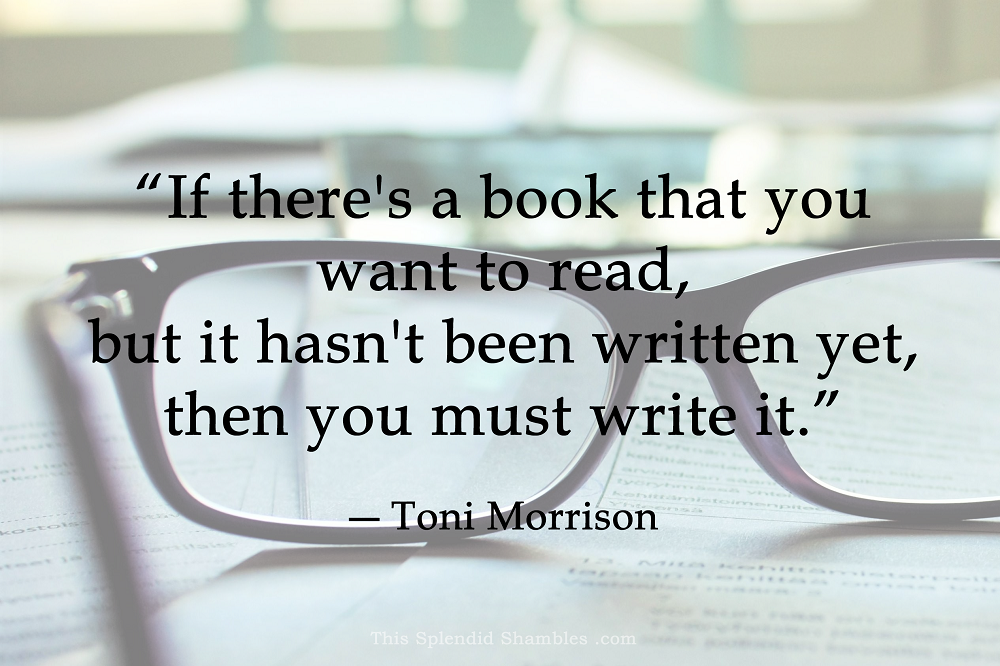 must write it