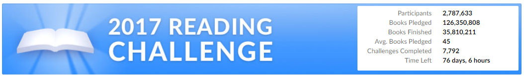 2017 goodreads challenge