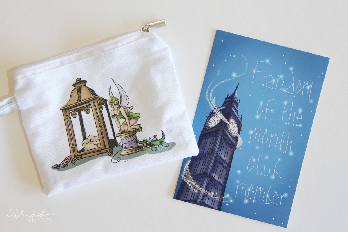 fandom of the month club peter pan bag