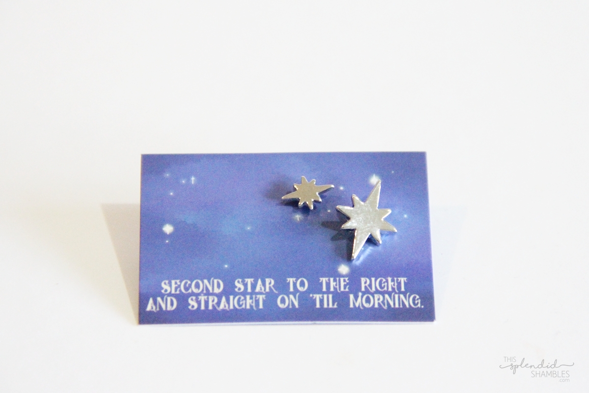 fandom of the month club peter pan earrings