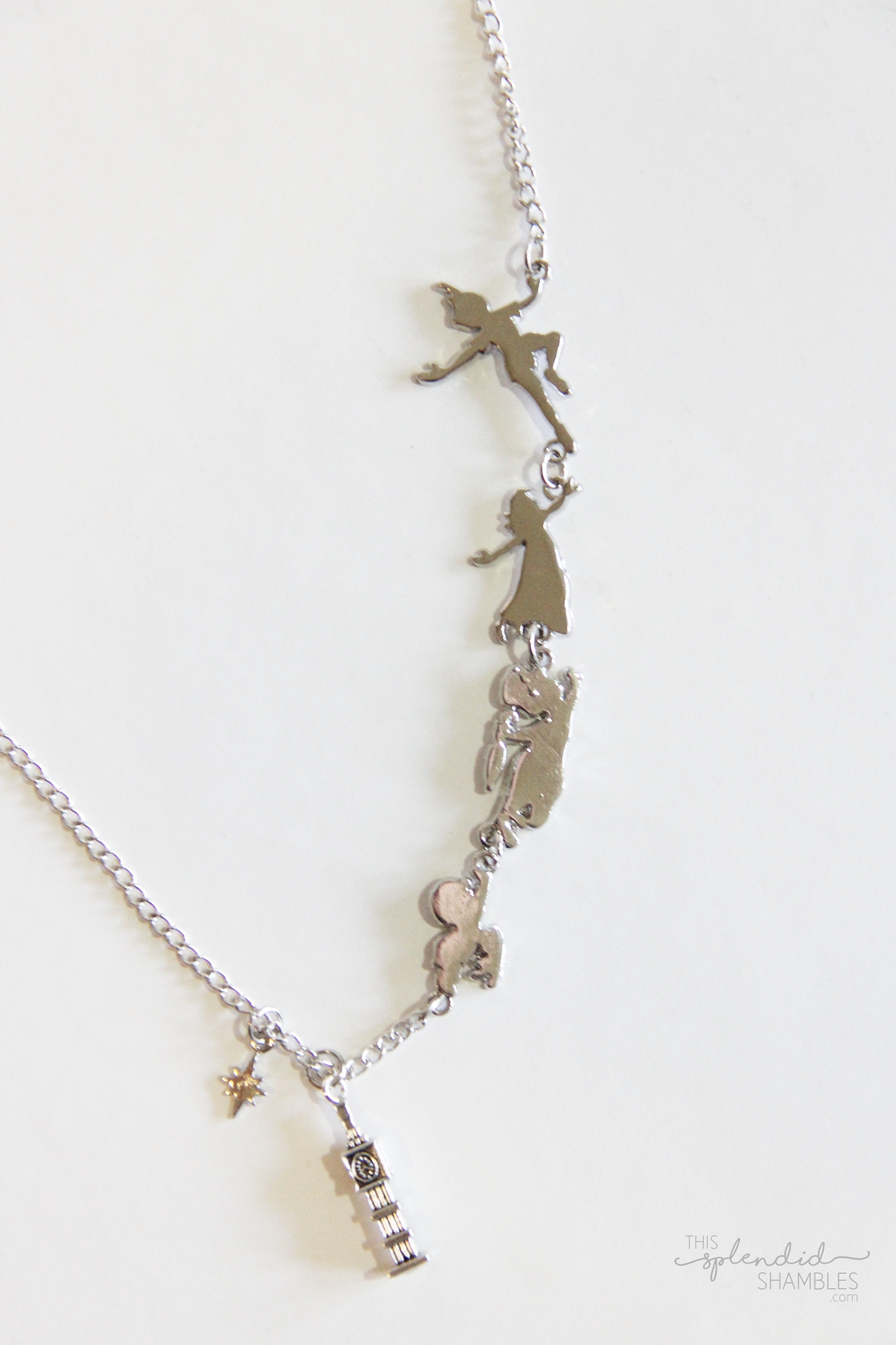fandom of the month club peter pan necklace
