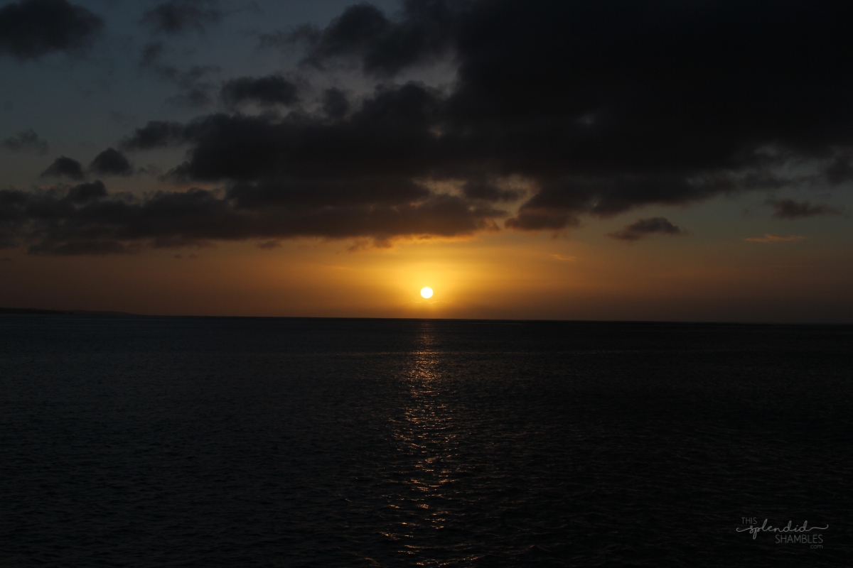 Sunrise at Lorne, Victoria. 