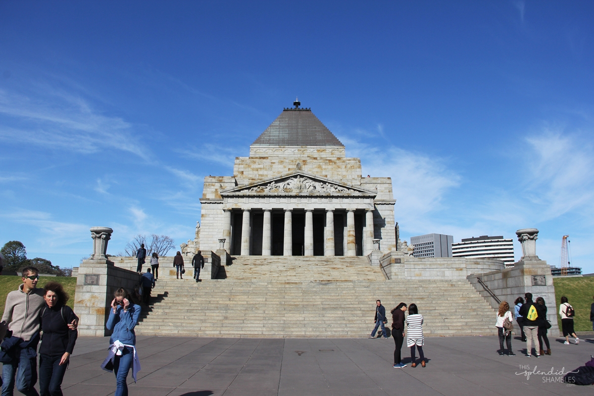 Melbourne City shrine 