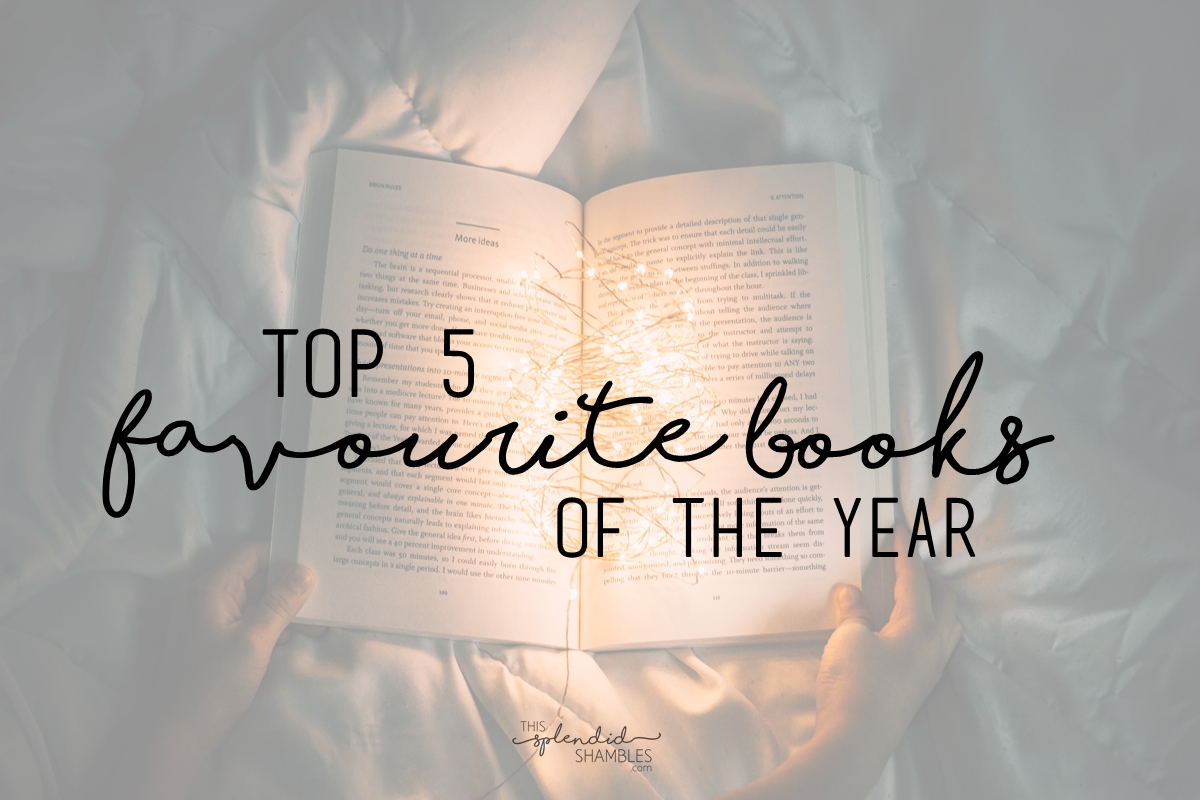 top 5 favourite reads of the year 
