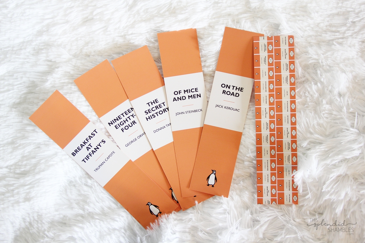 Penguin Books NZ Turning Pages Classics Bookmarks