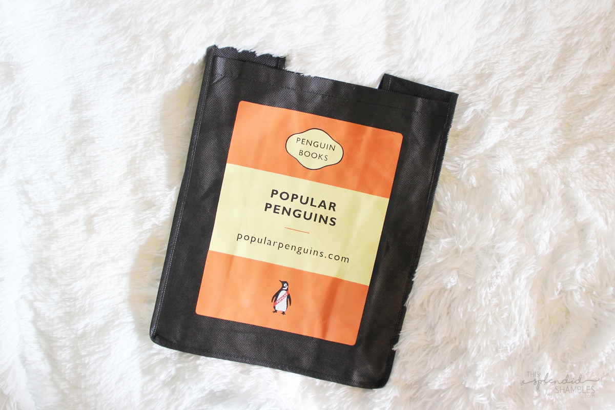 Penguin Books NZ Turning Pages Tote Bag