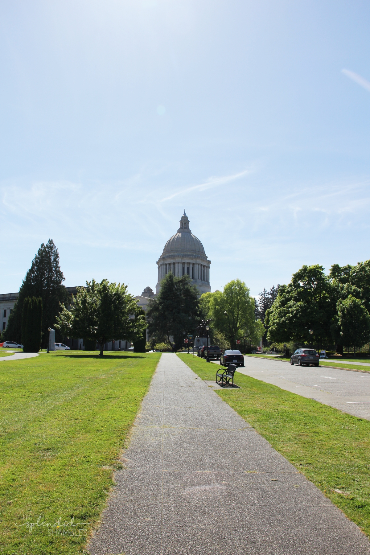 Olympia and the State Capitol in Washington on This Splendid Shambles