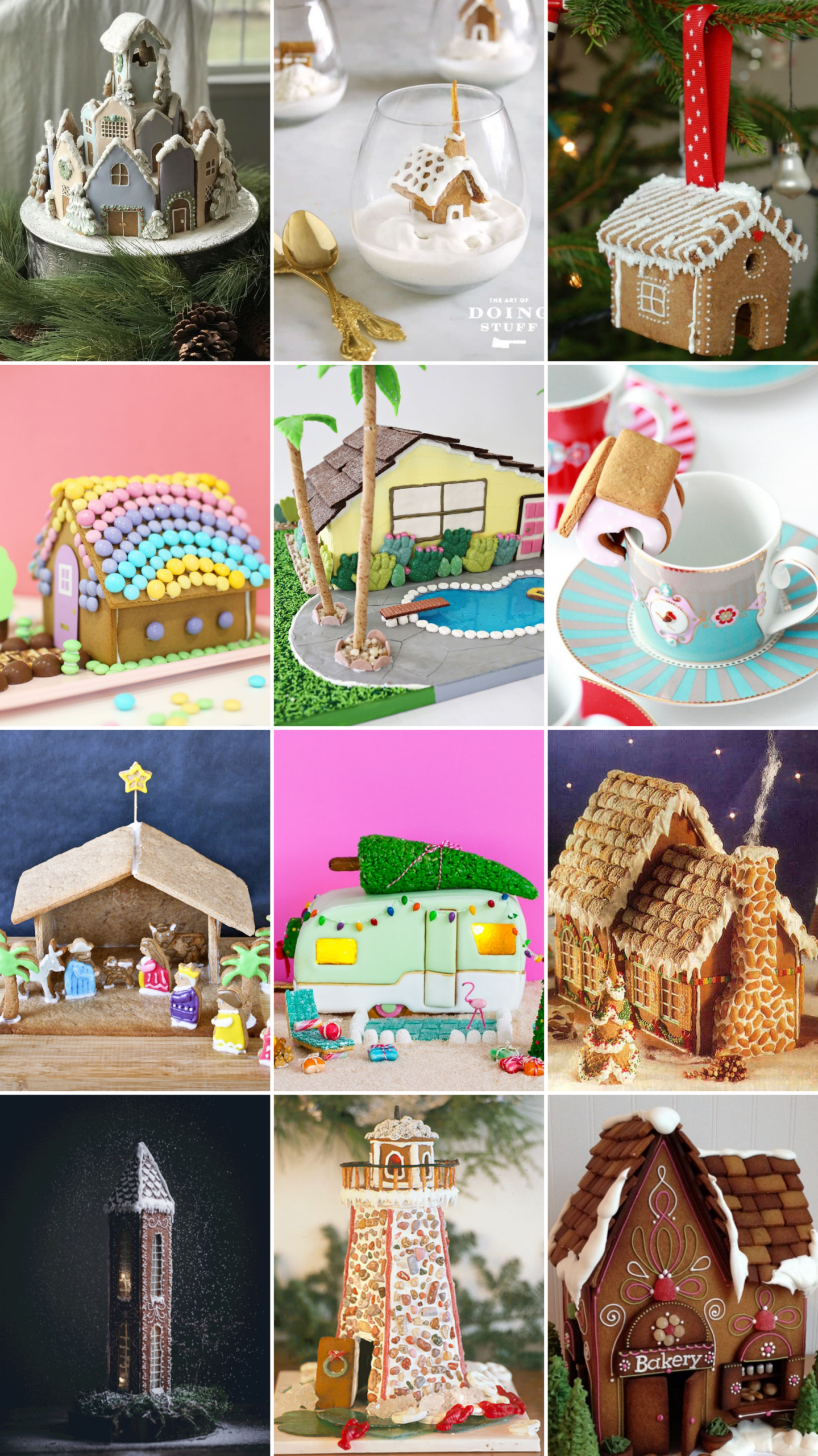 12 Creative Gingerbread Houses To Make this Christmas